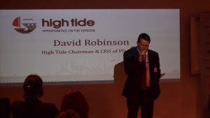 David Robinson of PD Ports at High Tide Foundation event