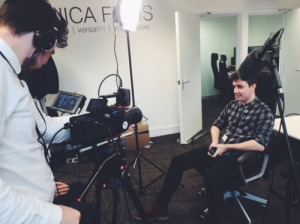 Jack Holmes summer scheme apprentice filmmaker at Ithica Films