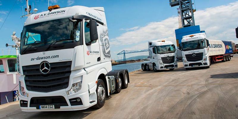 AV Dawson trucks