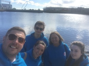 High Tide Take Part in Tees Rowing Race