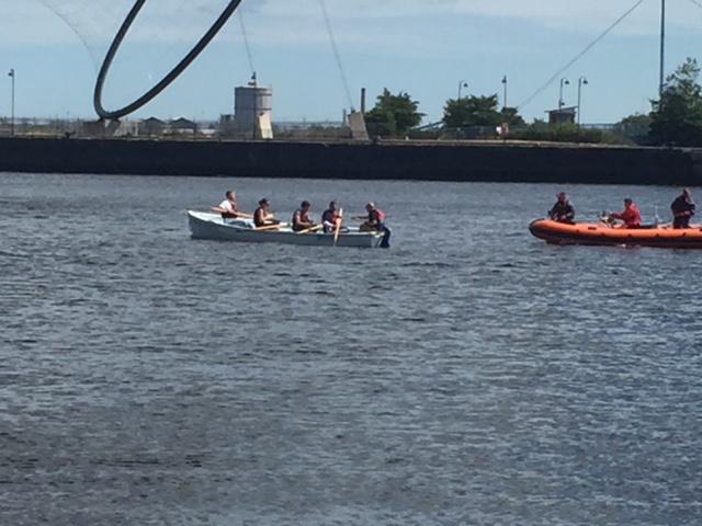 High Tide Take Part in Tees Rowing Race