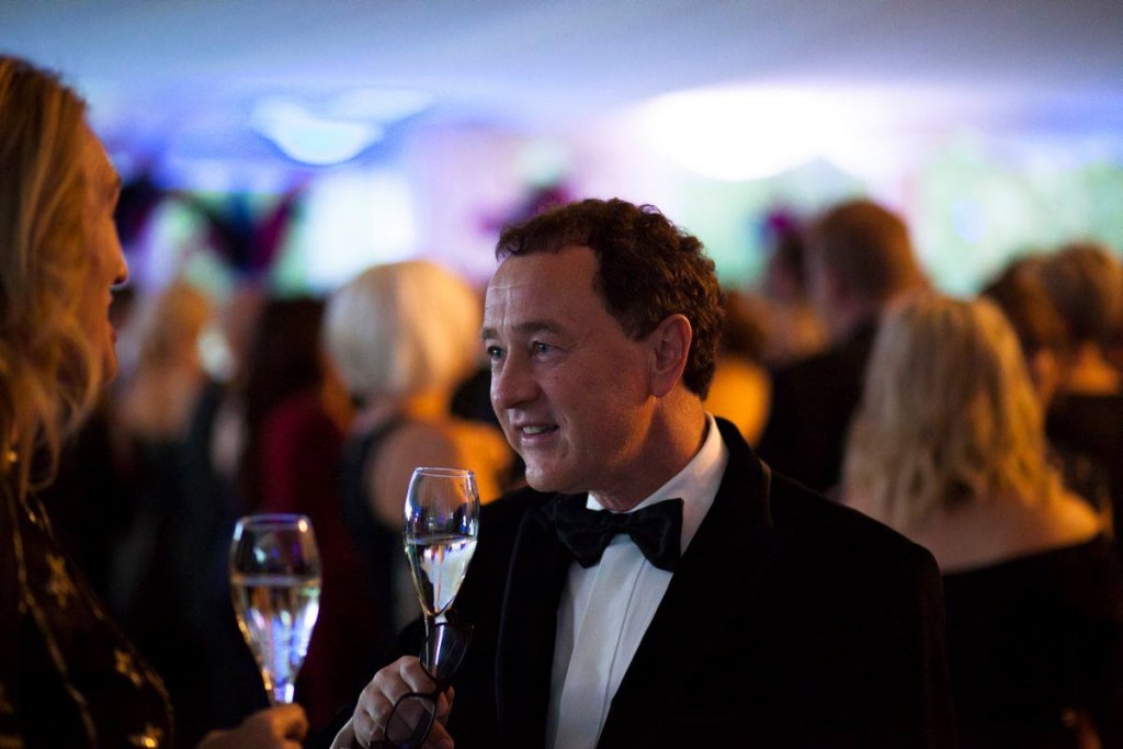 Middlesbrough FC Chairman, Steve Gibson at the High Tide Foundation Fundraising Ball 2016.