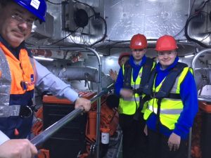 Featured Programme - Shipping Cdetship. Hillsview Academy students on board.