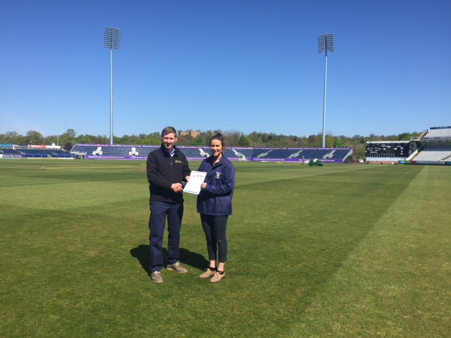 Durham County Cricket Club become our 100th industry member.
