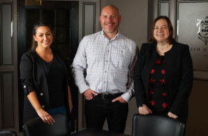 High Tide General Manager, Lauren Bywater, with Trustees Michael Shakesheff, Neil Parker and Paula McMahon.