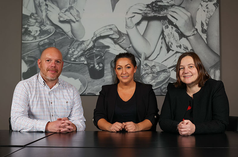 High Tide General Manager, Lauren Bywater, with Trustees Michael Shakesheff, Neil Parker and Paula McMahon.